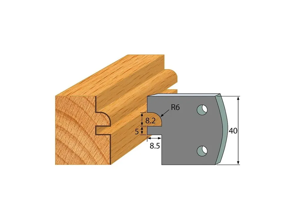 Jen dnes | IGM profil 134 - pár omezovačů 40x4mm SP