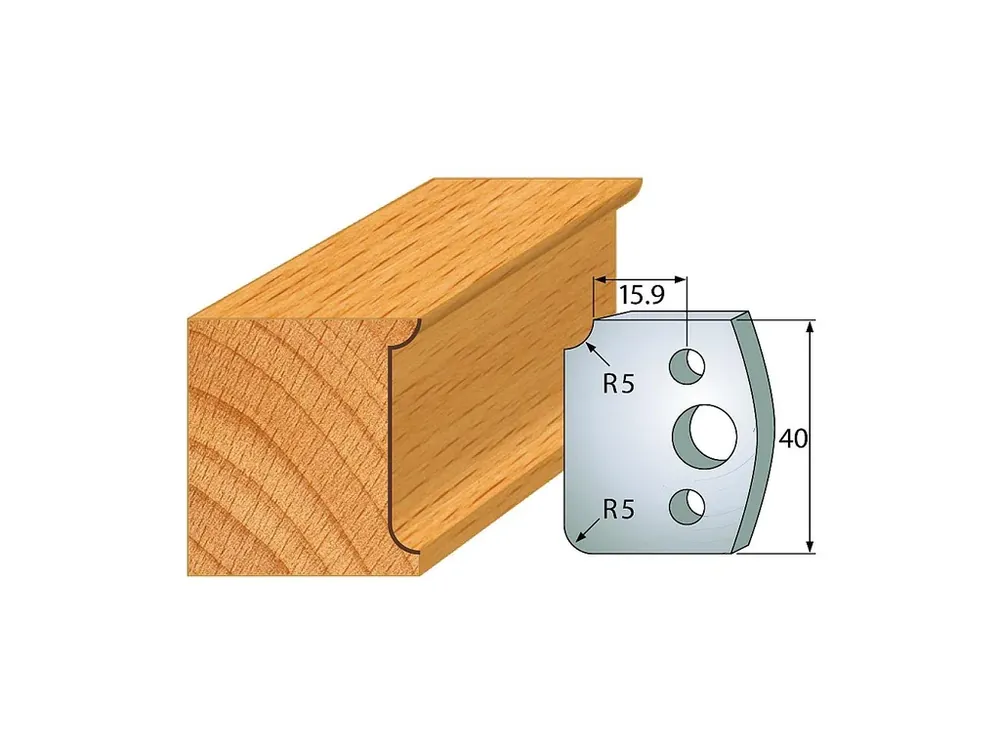 Lze objednat - IGM profil 172 - pár nožů 40x4mm SP