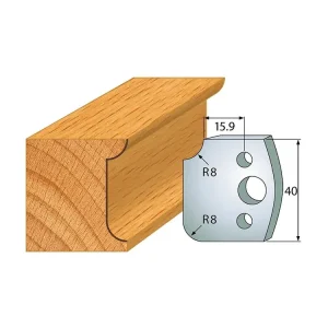 Snížená cena - IGM profil 174 - pár nožů 40x4mm SP