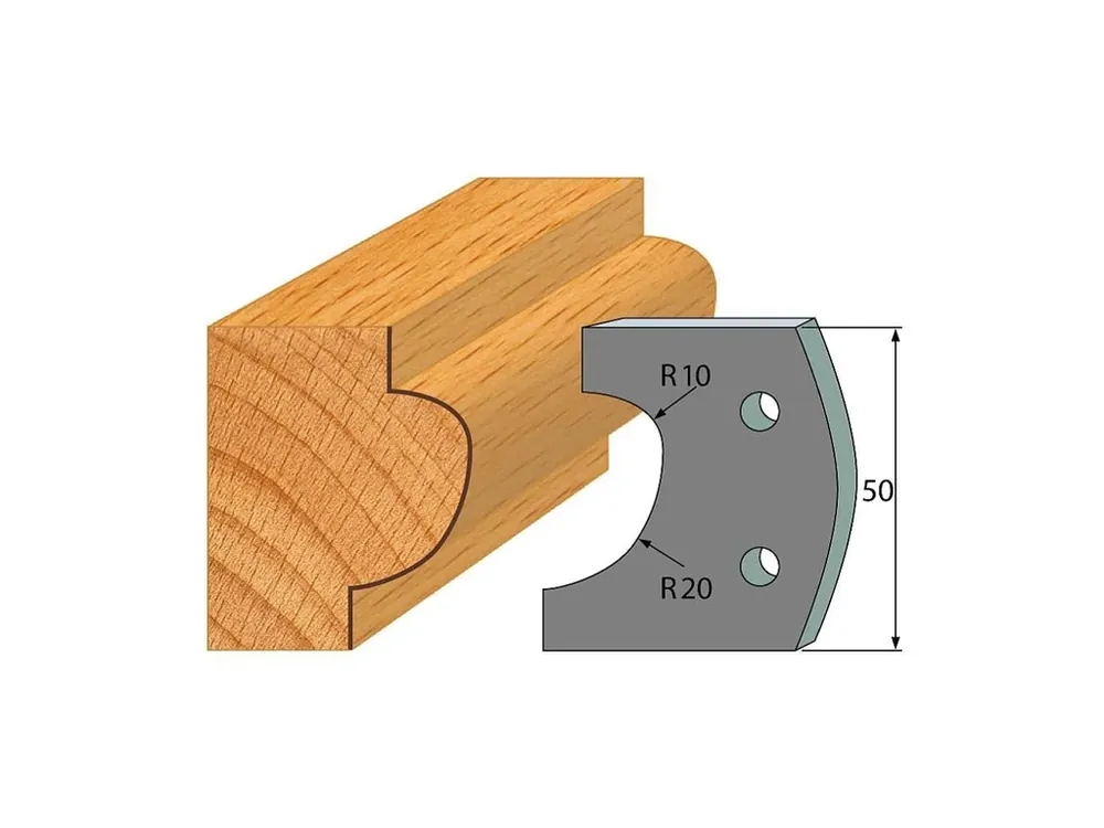 Populární | IGM profil 504 - pár omezovačů 50x4mm SP