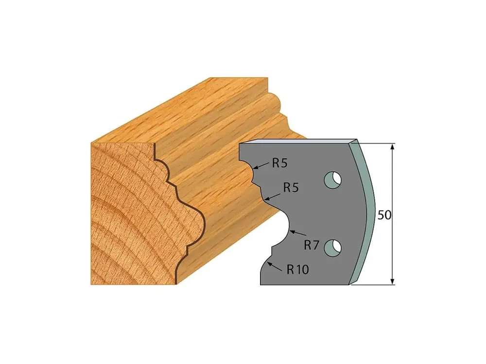 IGM profil 508 - pár omezovačů 50x4mm SP - Špičkový produkt