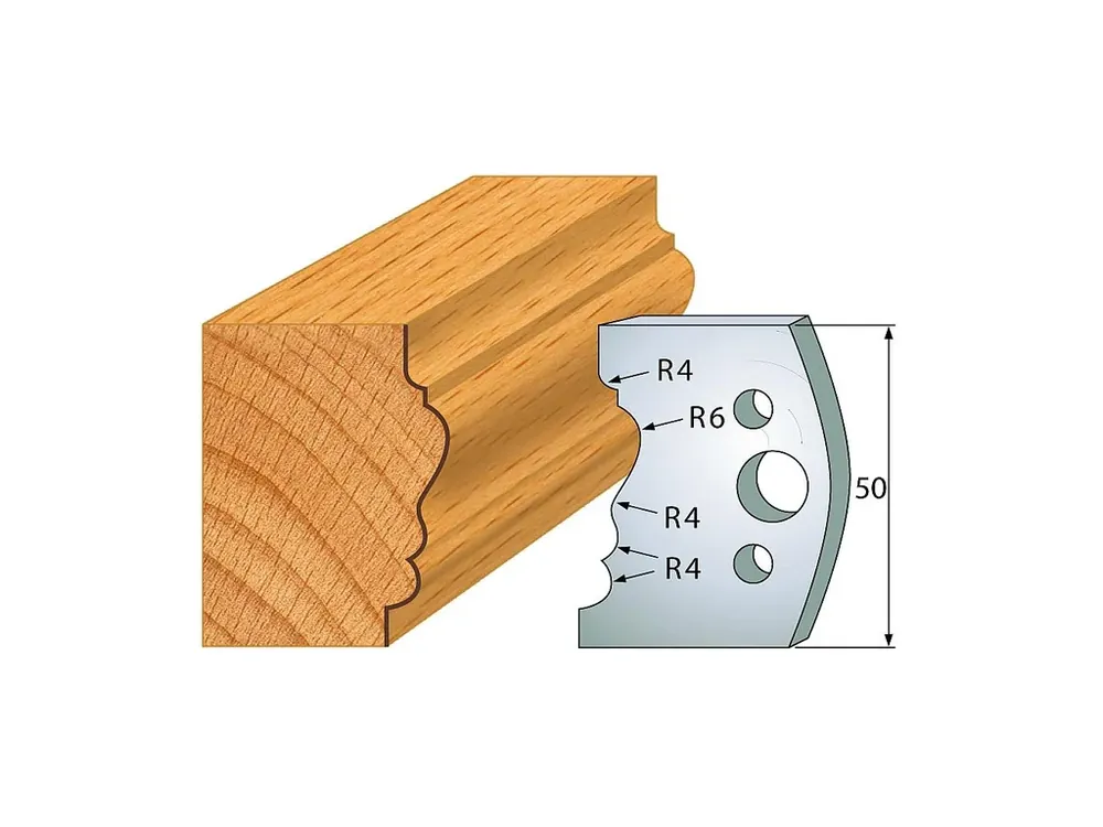 Nízká cena | IGM profil 511 - pár nožů 50x4mm SP