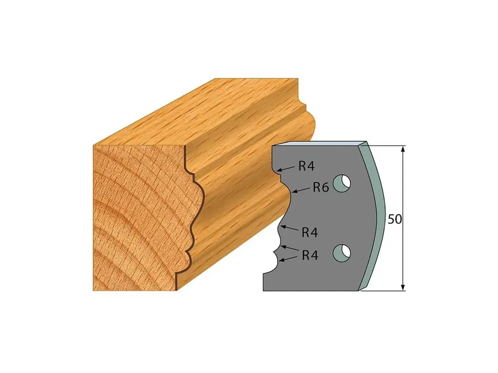 IGM profil 511 - pár omezovačů 50x4mm SP - Do vyprodání zásob