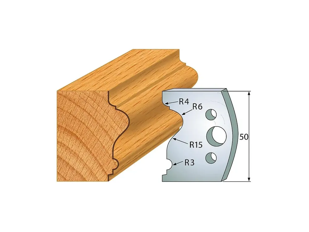IGM profil 512 - pár nožů 50x4mm SP - Rychlá expedice
