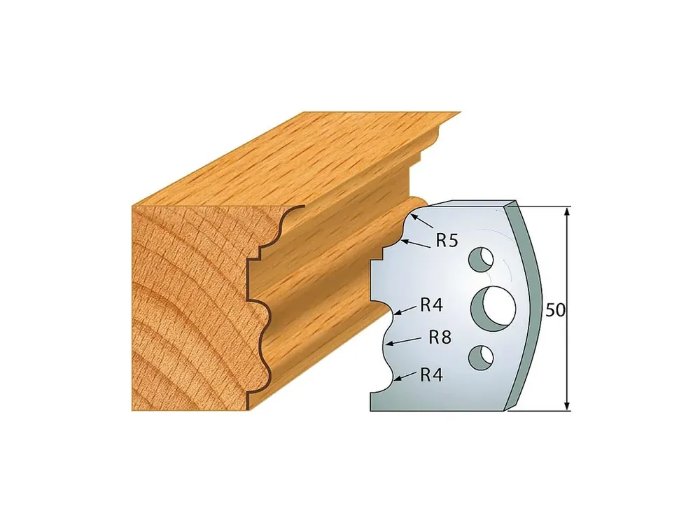 Populární | IGM profil 515 - pár nožů 50x4mm SP