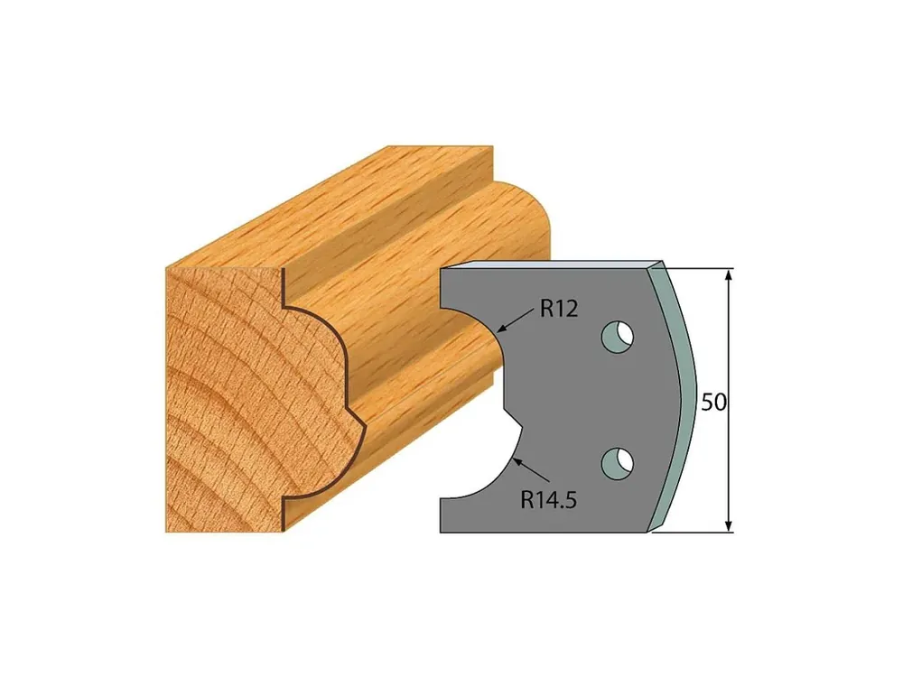 IGM profil 519 - pár omezovačů 50x4mm SP | Velmi žádaný produkt