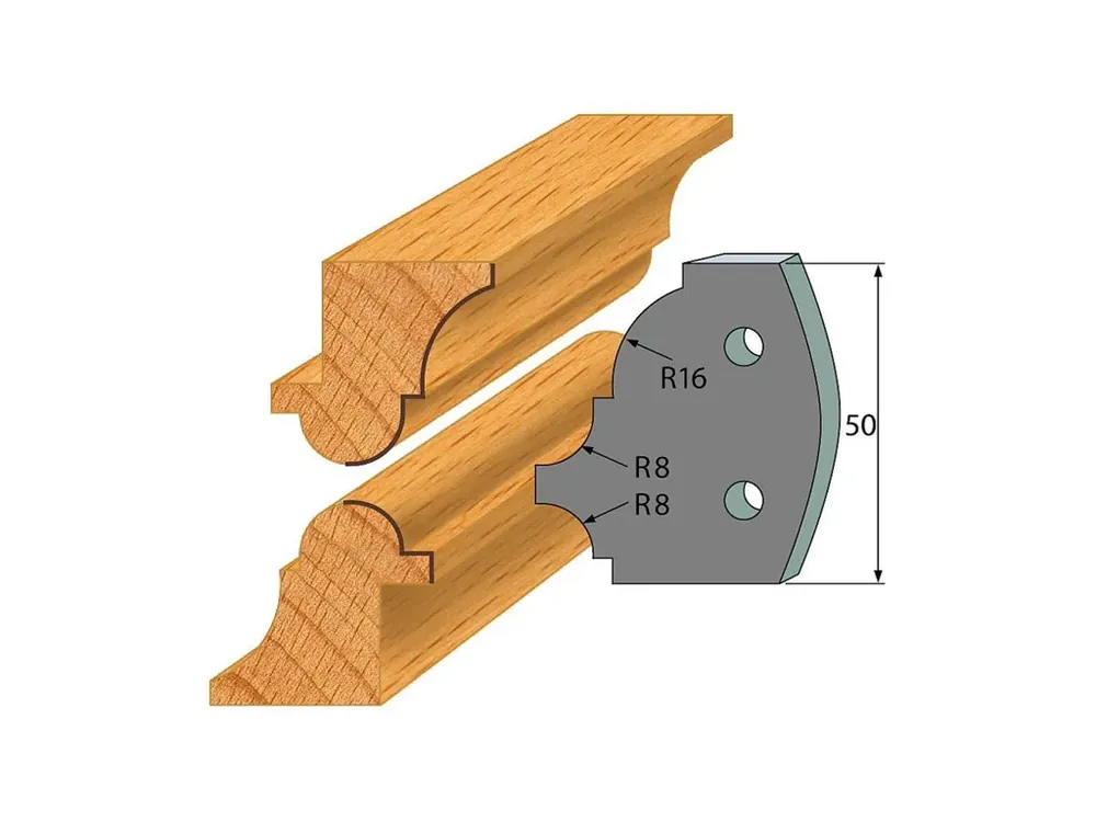 Outlet | IGM profil 541 - pár omezovačů 50x4mm SP
