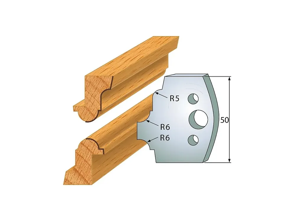 Bestseller | IGM profil 542 - pár nožů 50x4mm SP