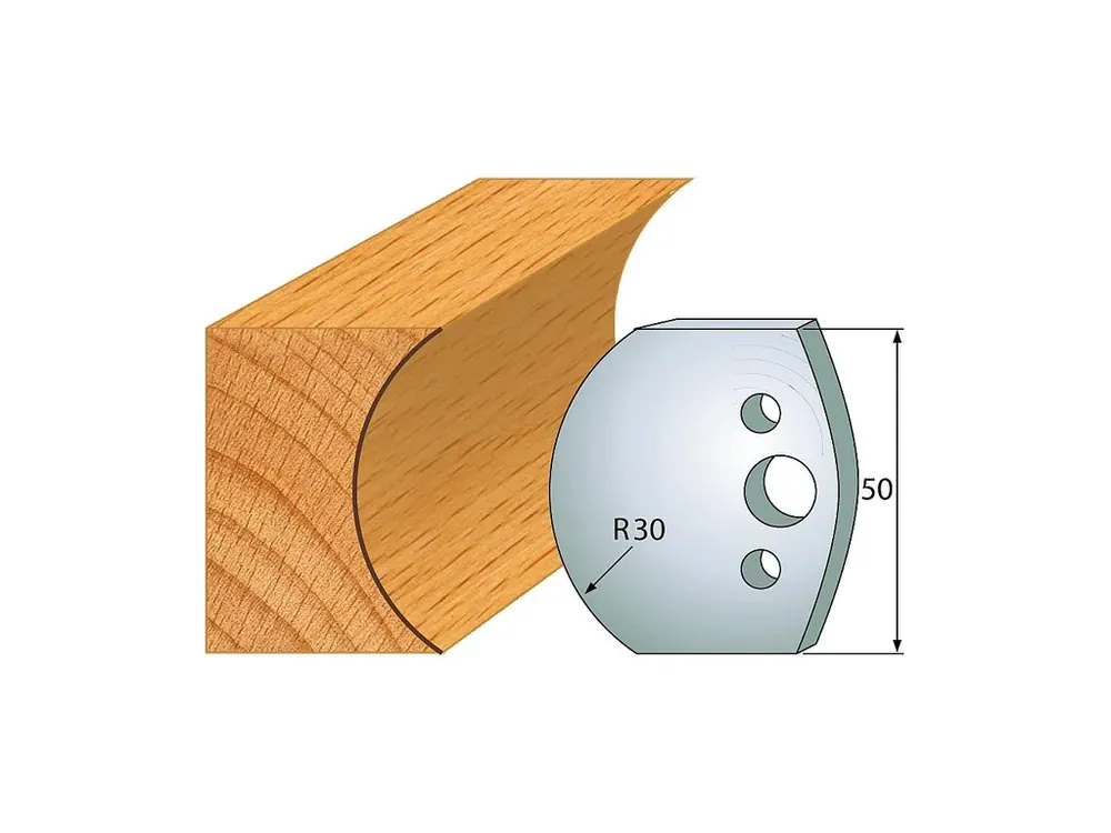 IGM profil 544 - pár nožů 50x4mm SP | Skvělé hodnocení