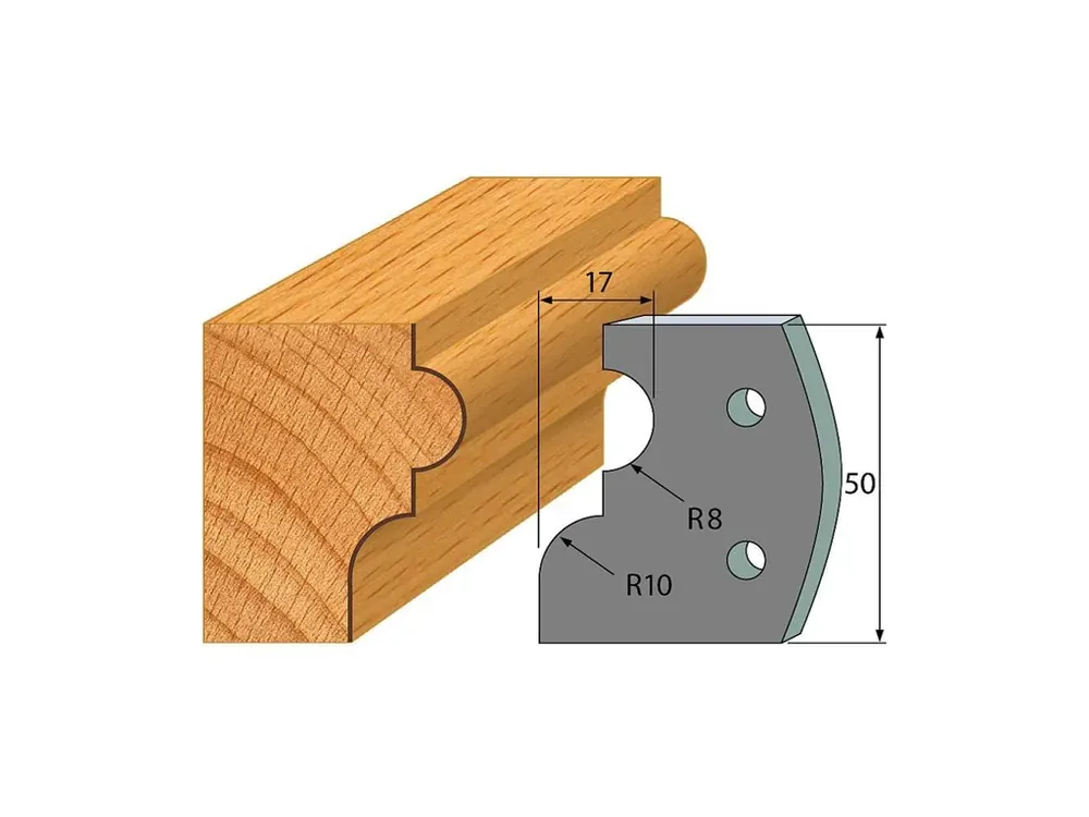 IGM profil 551 - pár omezovačů 50x4mm SP | Cenová bomba