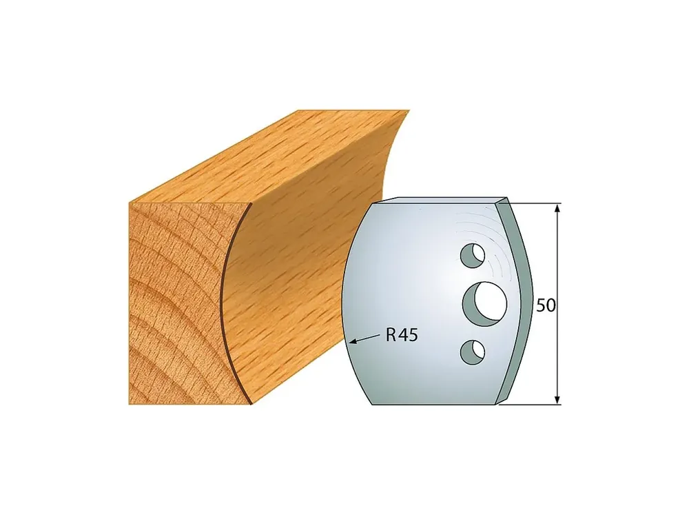 Bezpečný nákup - IGM profil 554 - pár nožů 50x4mm SP