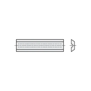 Slevy | IGM Žiletka tvrdokovová - 50x8x1,5mm typ Leitz