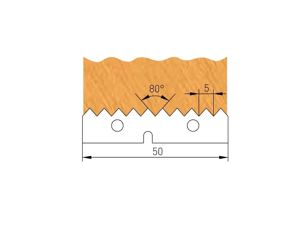 Doporučujeme | Profilový nůž 50x12x1,5mm pro F621-125