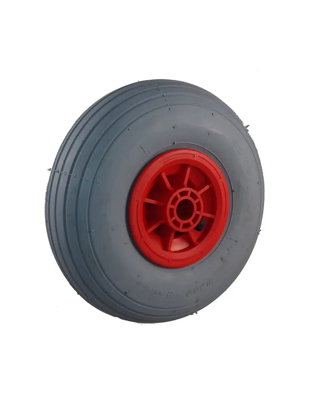 Nově v e-shopu - NB 260 KP20 PL -B1š (3.00-4) Nafukovací kolo s plastovým diskem a šedou pryží -hladký