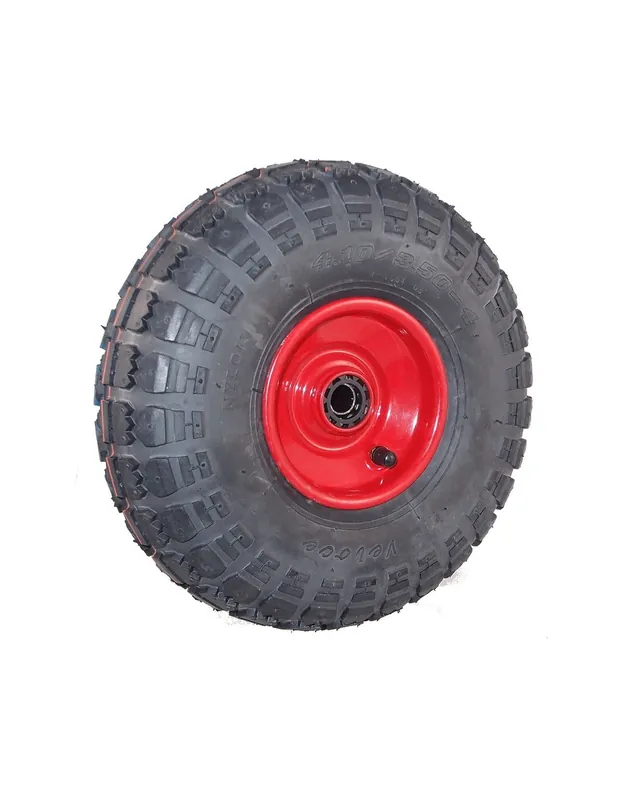 NB 265 JL20 komax-B2 (4.10/3.50-4) Nafukovací kolo s plechovým diskem -kostička -47mm - Jen po omezenou dobu