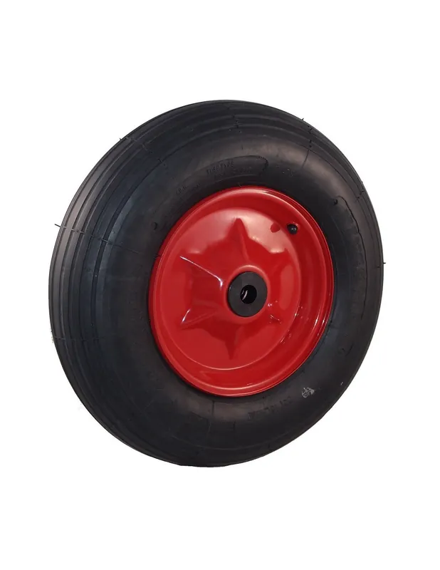 NB 400 KP20 komax -B1 (4.00-8) Nafukovací kolo s plechovým diskem -hladký - Oblíbený produkt
