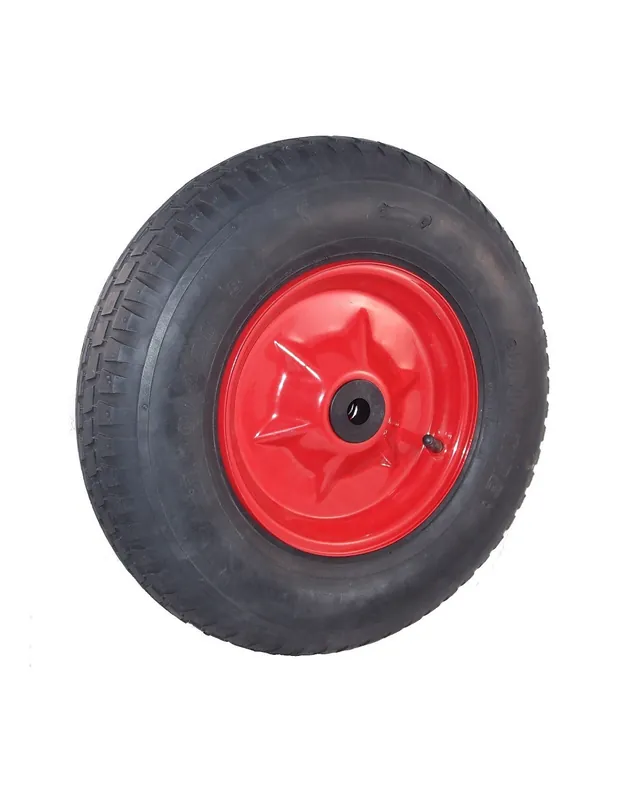 NB 400 KP20 komax -B2 (4.00-8) Nafukovací kolo s plechovým diskem -kostička - Nově k dispozici