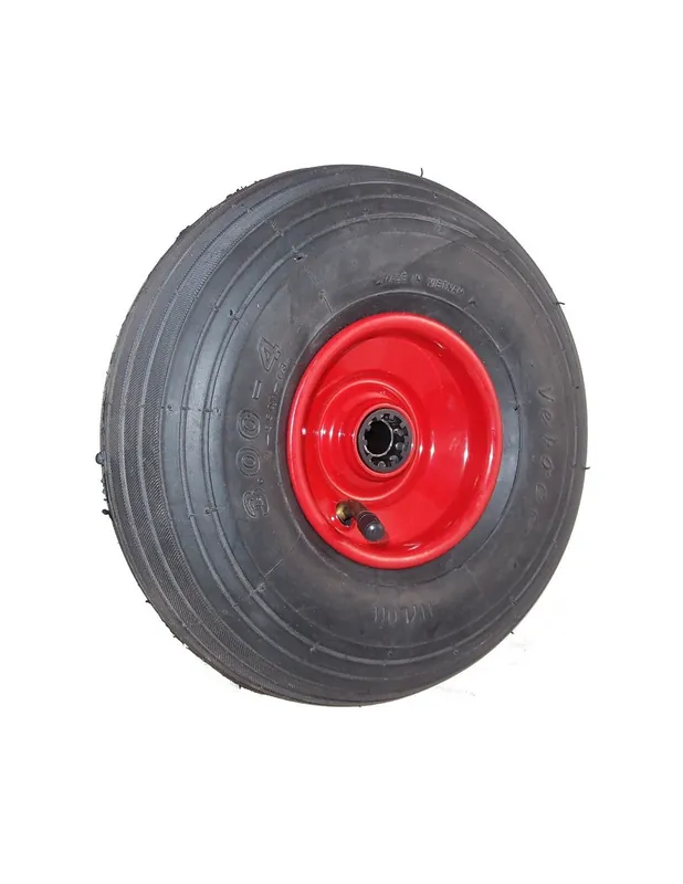 NB 300 JL20 komax -B1 (4.00-4) Nafukovací kolo s plechovým diskem -hladký -47mm | Speciální cena