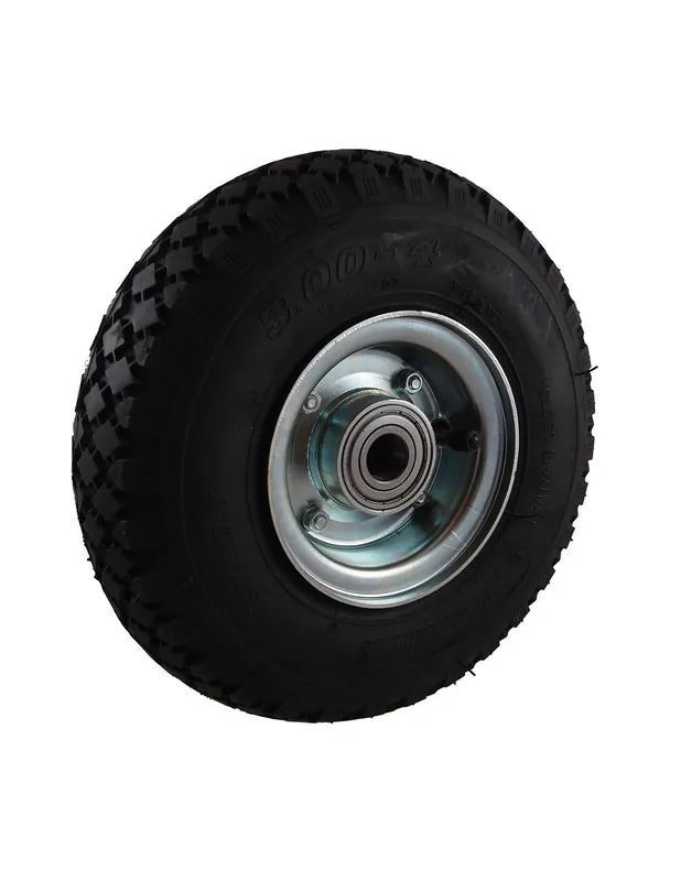 Nově přidáno | NB 260 GL20 -B2 (3.00-4) Nafukovací kolo s pozink děleným diskem -kostička -50mm