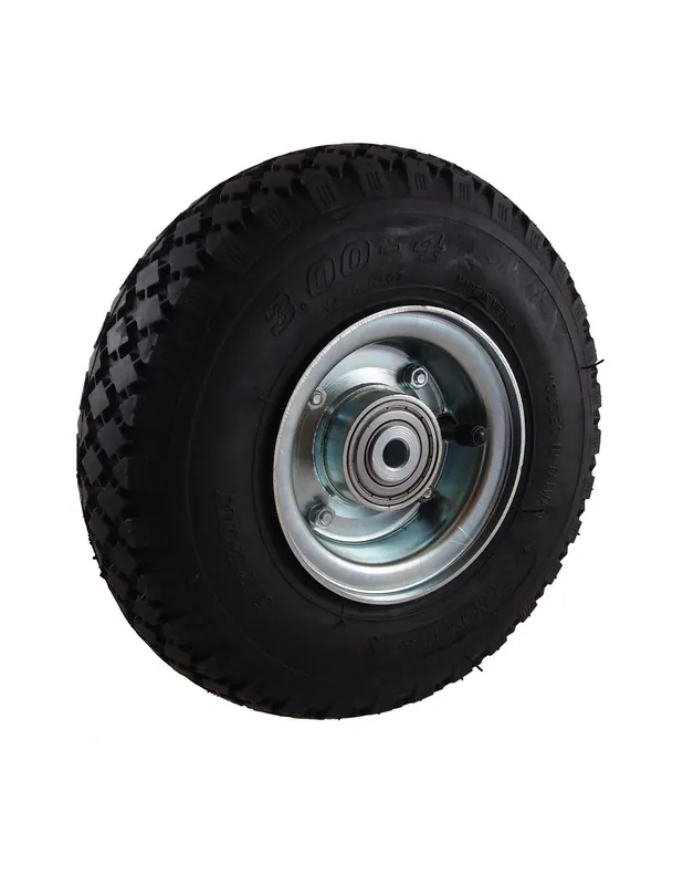 Doprodej zásob - NB 260 GLV12 -B2 (3.00-4) Nafukovací kolo s pozink děleným diskem -kostička -90mm
