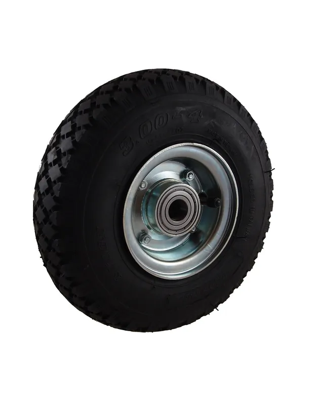 Super nabídka - NB 260 GLV17 -B2 (3.00-4) Nafukovací kolo s pozink děleným diskem -kostička -90mm