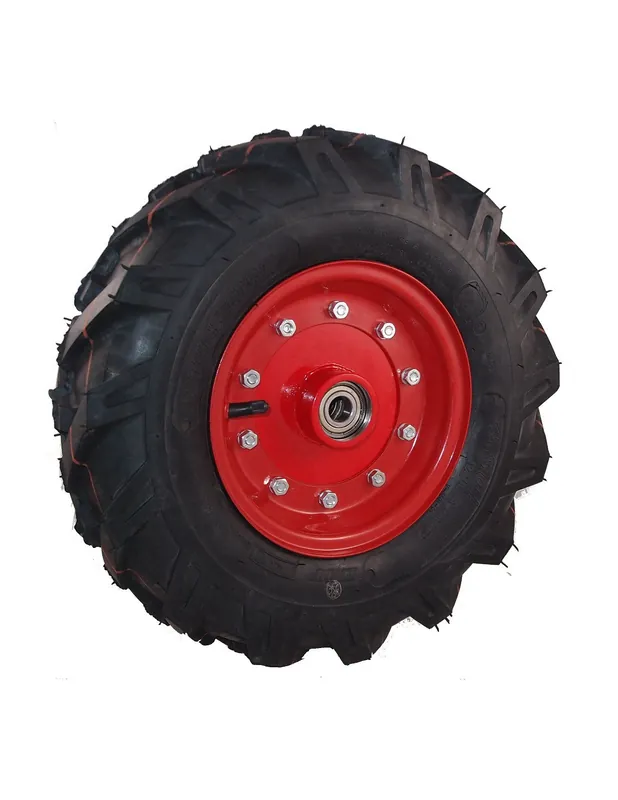 NB 400 GL17 -mont -TS (4.00-8) Nafukovací kolo s půleným komax diskem -šíp - Premium