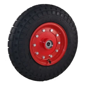 Žádaný produkt | NB 420 GL20 -mont -B2 (4.00-8) Nafukovací kolo s půleným komax diskem -kostka-S03 Mitas