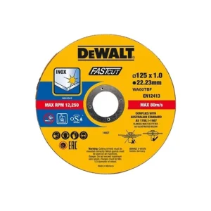 Právě přidáno - Kotouč řezný na kov 125mm x 1,0mm x 22,23mm DeWalt DT20540-QZ