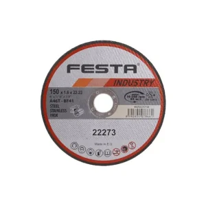 Kotouč řezný INDUSTRY na kov 150x1,6x22,2mm, FESTA 22273 | Výhodný nákup