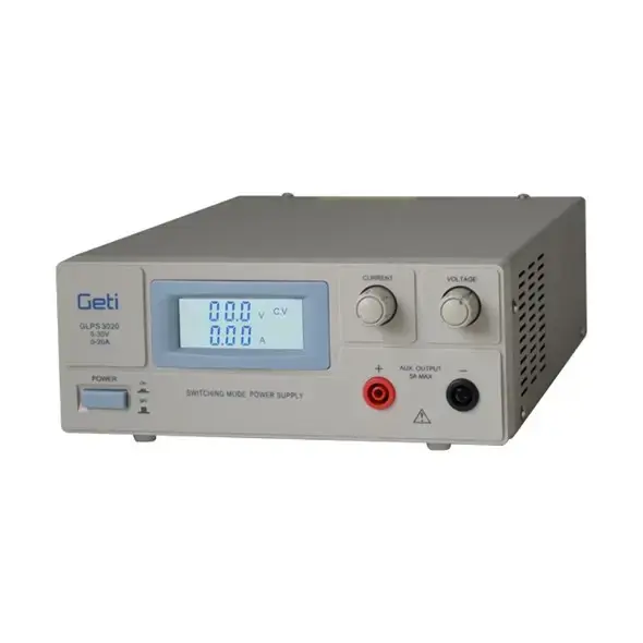 Novinka v nabídce | Laboratorní zdroj GETI GLPS 3020, 30V/20A, spínaný