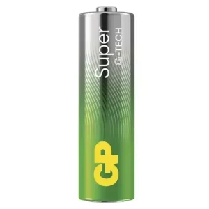 Doprodej - Alkalická tužková baterie GP Super AA (LR6), G-TECH