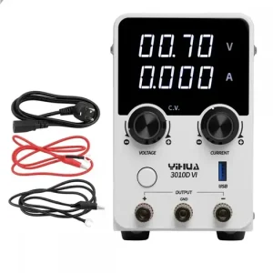 Akce - Laboratorní zdroj YIHUA 3010D-VI, 30V/10A+USB 20W QC3.0, spínaný