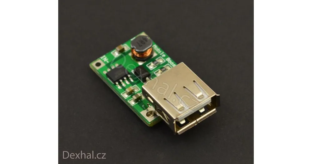 1,2A USB step-up DC/DC měnič napětí konvertor - Připraveno k odeslání