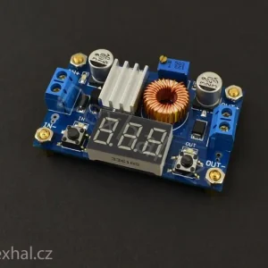 5A step-down DC/DC měnič XL4015 s displejem, vstup 4-38V, výstup 1,25-32V - Nyní k dispozici