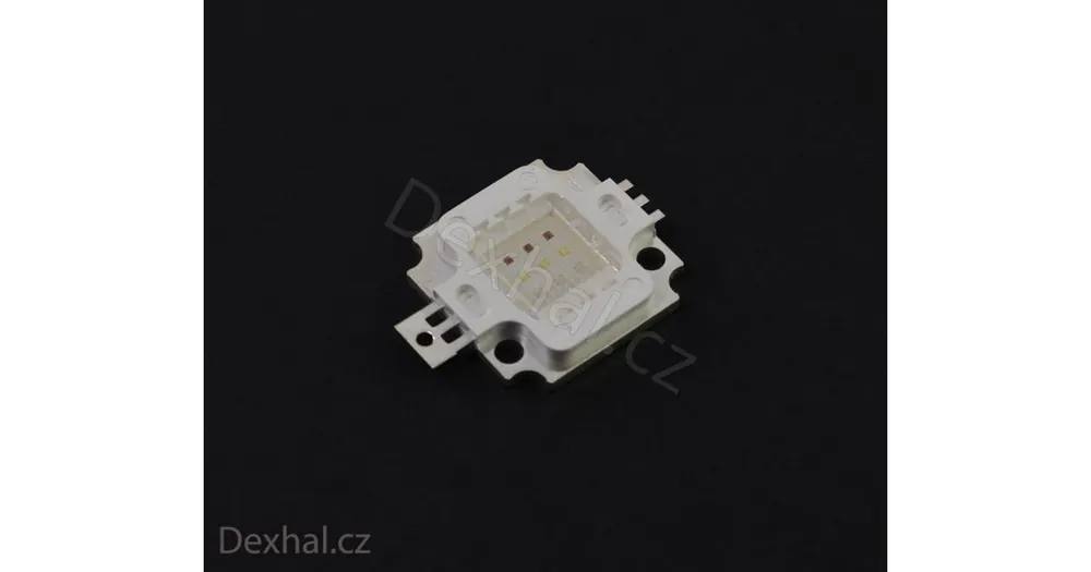 Právě uvedeno na trh | 10W LED dioda RGB 900mA červená/ zelená/ modrá
