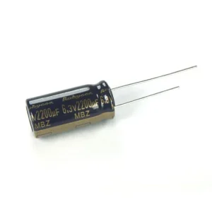 Ušetřete | Kondenzátor Rubycon MBZ 1000uF / 6,3V, Ø8x11,5 mm, 105°C