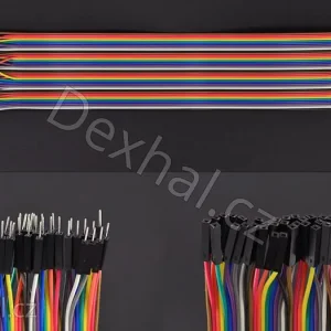 Propojovací pinový kabel Samice-Samec Dupont 40ks - Outlet