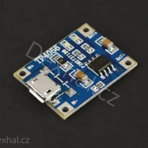 Právě přidáno - Nabíječka Li-Ion článku a baterií, 1A USB