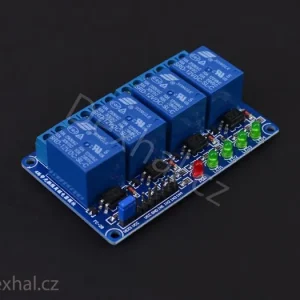 4 kanálové 12V Relé 10A Arduino raspberry relátko - Skvělé hodnocení