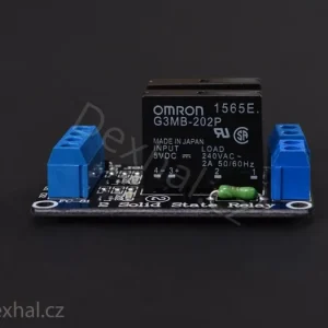2x solid state (SSR) Omron 5V Relé Arduino relátko (low trigger) - Přidat do košíku