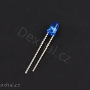 Přímo z továrny - 10 ks LED signalizační dioda 3mm Modrá