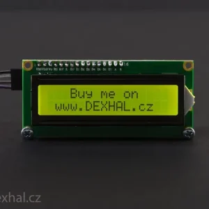 LCD 1602 znakový displej zelená s I2C // Arduino | Profesionální kvalita