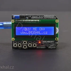 LCD shield - displej s tlačítky // Arduino modul | Velmi oblíbený produkt