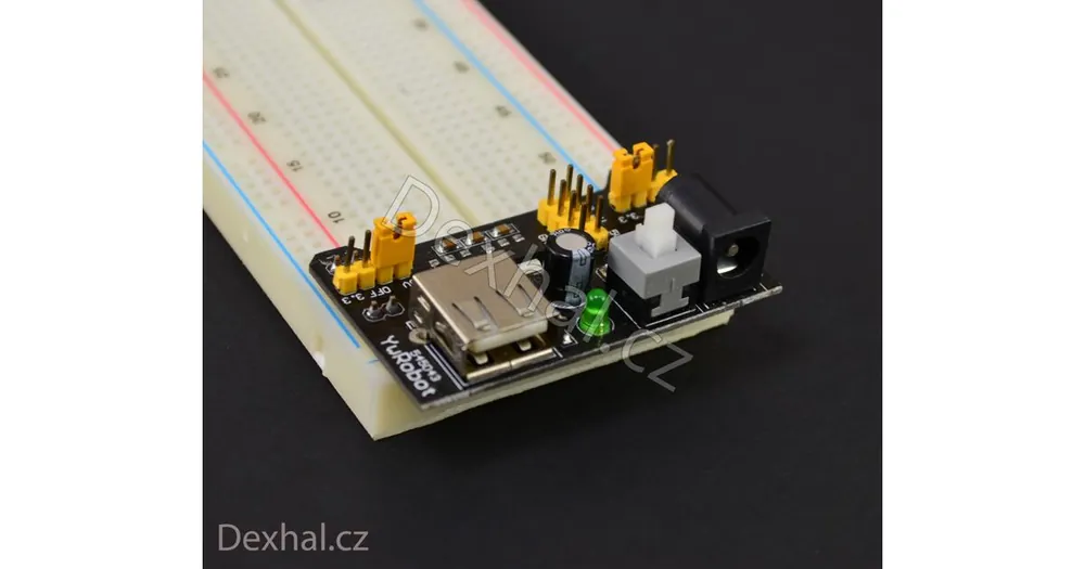 Napájecí modul pro nepájivé pole / breadboard 5v+3,3v 700mA | Vrácení zdarma