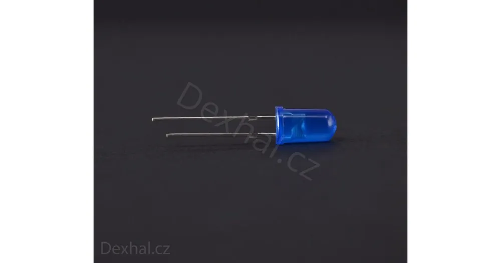 LED signalizační dioda 5mm Modrá | Bezpečná platba