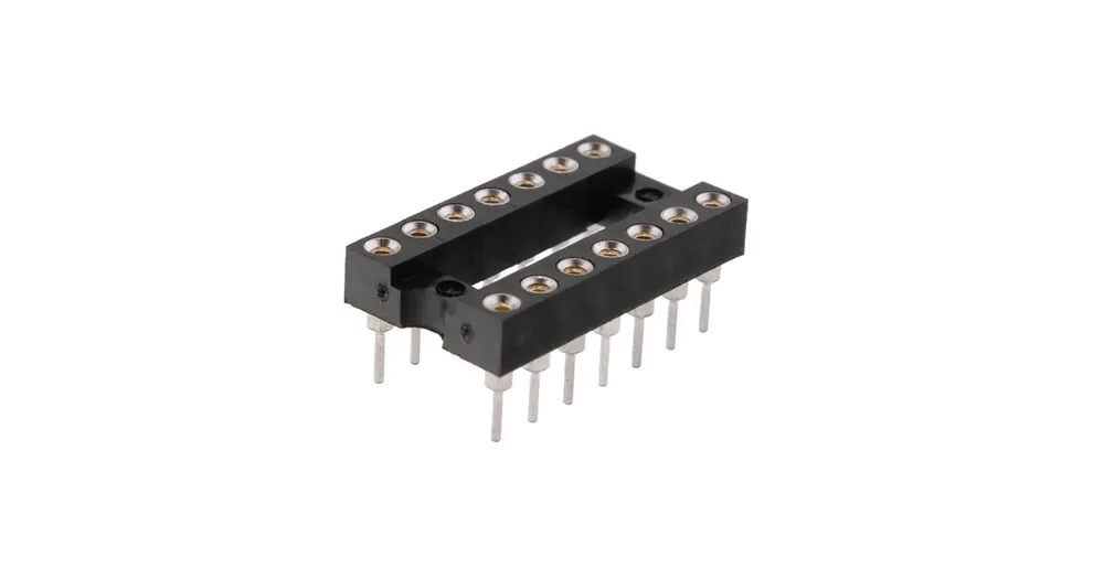 Velká sleva - DILP-14/3 A Patice 14 pin precizní
