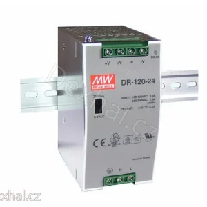 Zdroj na DIN lištu Mean Well DR-120-12 | Poslední dny akce