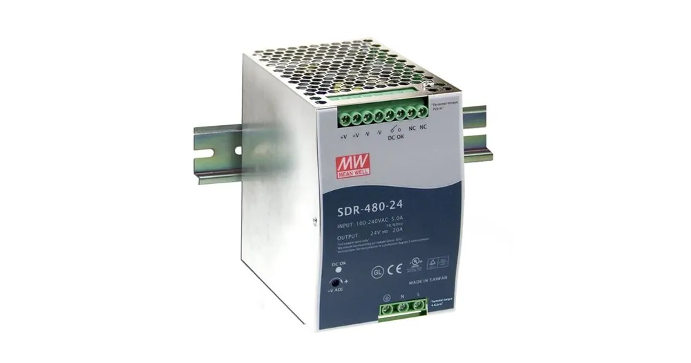 Omezené množství | Zdroj na DIN lištu Mean Well SDR-480-48, 48V/10A