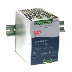 Cenový hit | Zdroj na DIN lištu Mean Well SDR-480P-48, 48V/10A