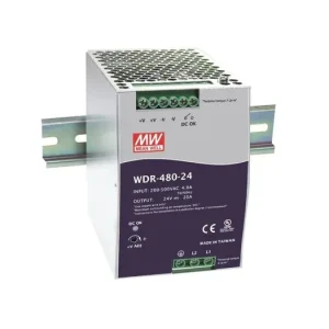Zdroj na DIN lištu Mean Well WDR-480-48, 48V/10A | Koupit nyní